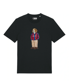 IL BEAGLE CALCIATORE T-shirt - Nero - Felsineo