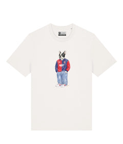 IL BULLDOG FRANCESE CALCIATORE T-shirt - Off White - Casteddu