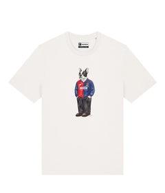 IL BULLDOG FRANCESE CALCIATORE T-shirt - Off White - Grifo