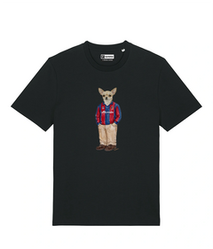 IL CHIHUAHUA CALCIATORE T-shirt - Nero - Felsineo