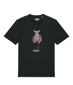IL CHIHUAHUA CALCIATORE T-shirt - Nero - Rosanero