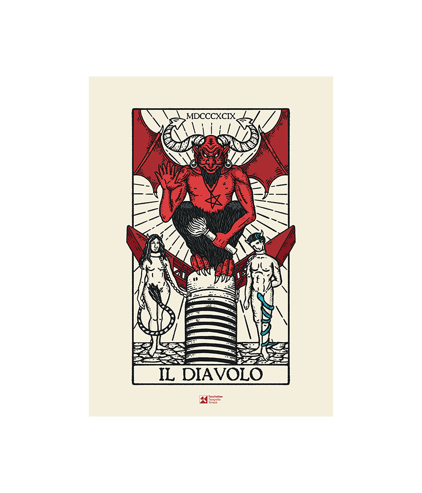 Affiche des supporters du Diable 50x70cm