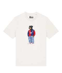 IL DOBERMANN CALCIATORE T-shirt - Off White - Casteddu