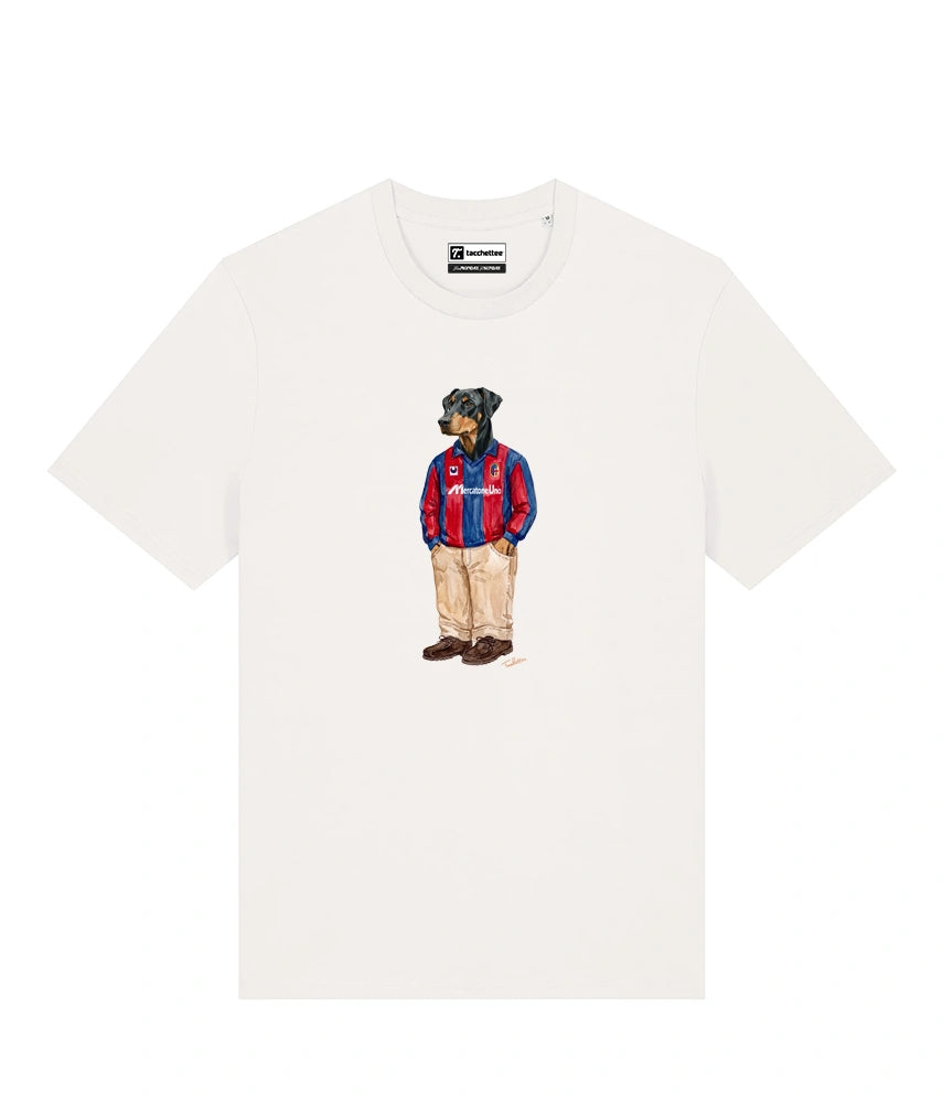 IL DOBERMANN CALCIATORE T-shirt - Off White - Felsineo