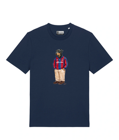 IL DOBERMANN CALCIATORE T-shirt - Blu Navy - Felsineo