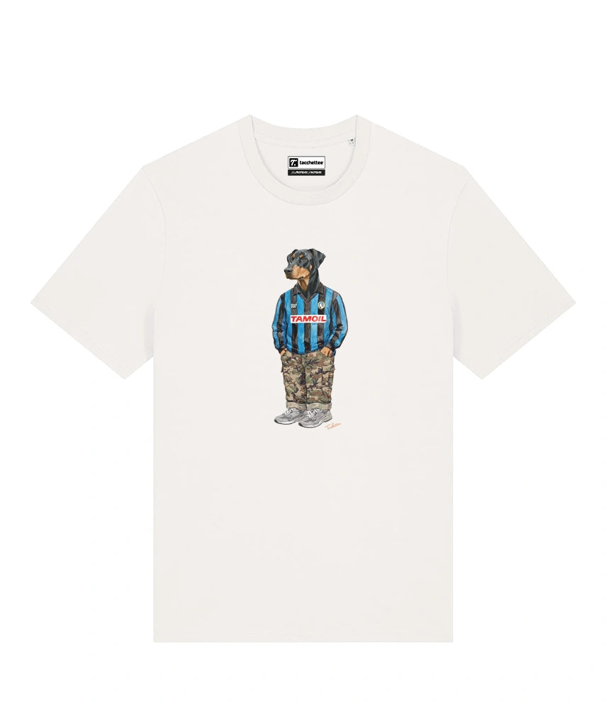IL DOBERMANN CALCIATORE T-shirt - Off White - Orobico