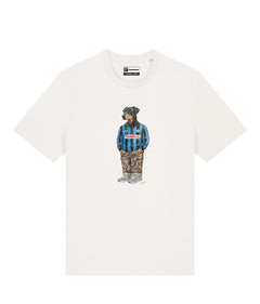 IL DOBERMANN CALCIATORE T-shirt - Off White - Orobico