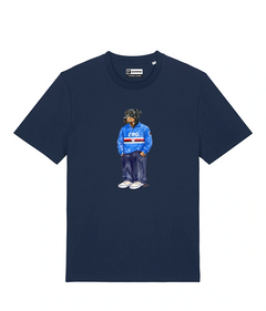 IL DOBERMANN CALCIATORE T-shirt - Blu Navy - Doriano