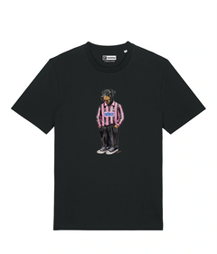 IL DOBERMANN CALCIATORE T-shirt - Nero - Rosanero