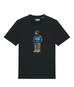IL DOBERMANN CALCIATORE T-shirt - Nero - Orobico