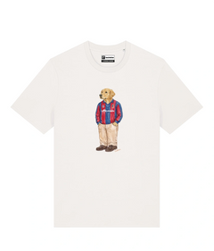 IL GOLDEN RETRIEVER CALCIATORE T-shirt - Off White - Felsineo