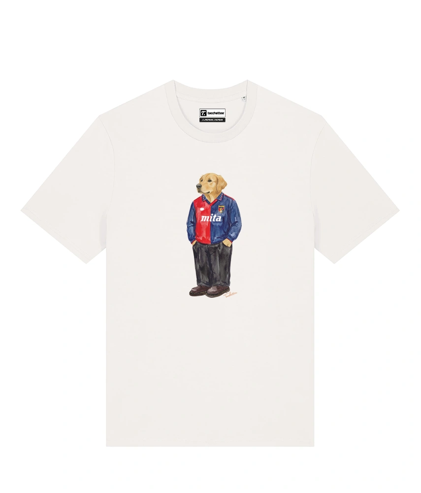 IL GOLDEN RETRIEVER CALCIATORE T-shirt - Off White - Grifo