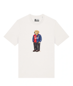 IL GOLDEN RETRIEVER CALCIATORE T-shirt - Off White - Grifo