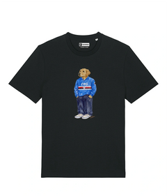 IL GOLDEN RETRIEVER CALCIATORE T-shirt - Nero - Doriano