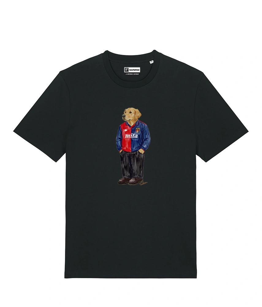 IL GOLDEN RETRIEVER CALCIATORE T-shirt - Nero - Grifo