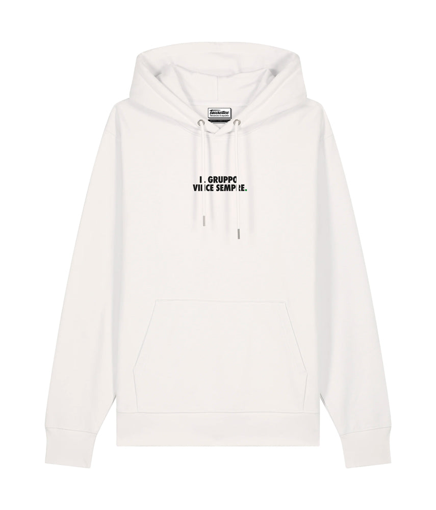 IL GRUPPO VINCE SEMPRE. Felpa cappuccio