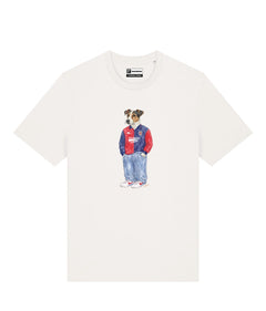 IL JACK RUSSELL CALCIATORE T-shirt - Off White - Casteddu