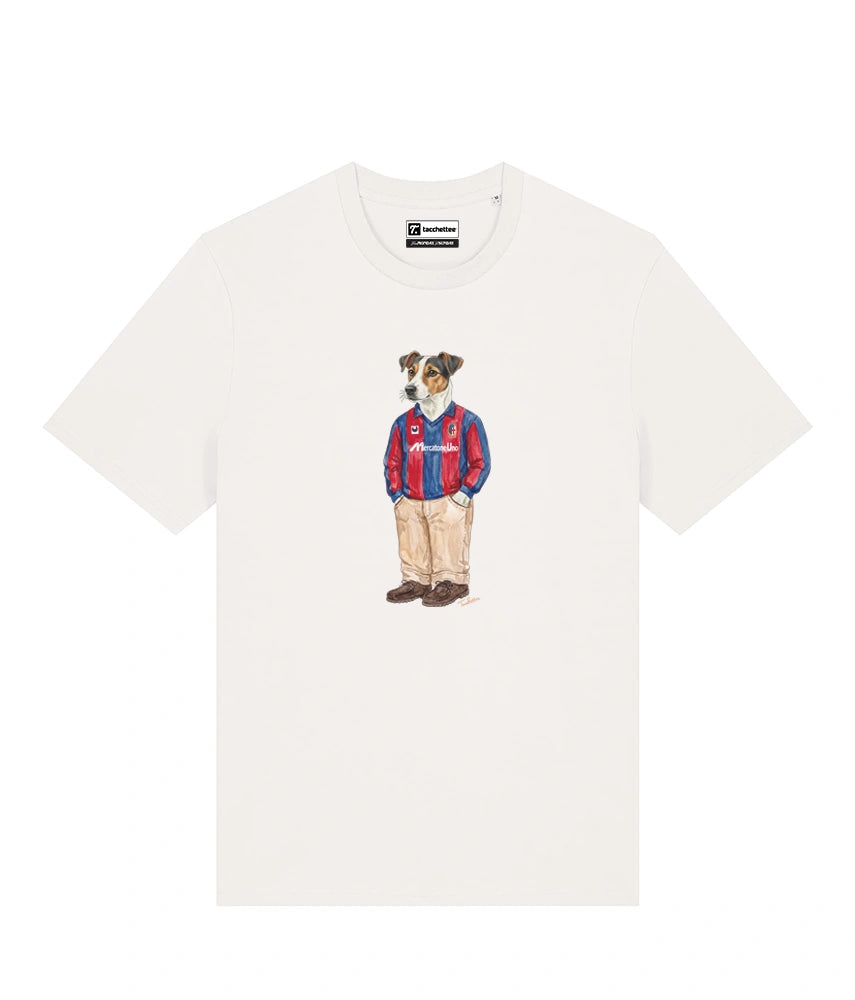 IL JACK RUSSELL CALCIATORE T-shirt - Off White - Felsineo