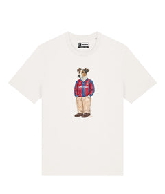 IL JACK RUSSELL CALCIATORE T-shirt - Off White - Felsineo