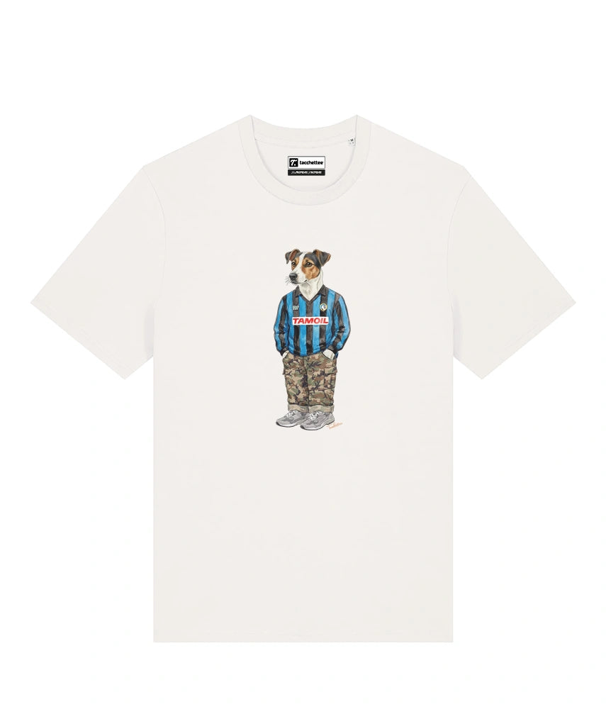 IL JACK RUSSELL CALCIATORE T-shirt - Off White - Orobico