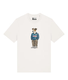 IL JACK RUSSELL CALCIATORE T-shirt - Off White - Orobico
