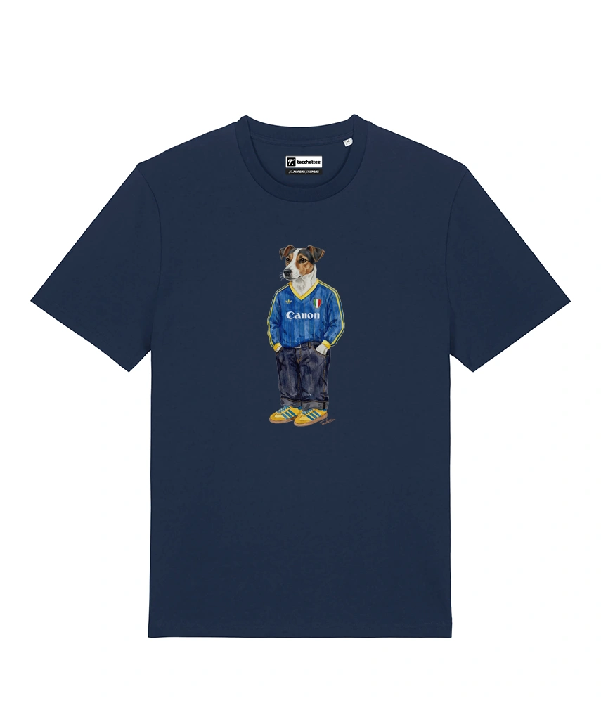 IL JACK RUSSELL CALCIATORE T-shirt - Blu Navy - Buteo