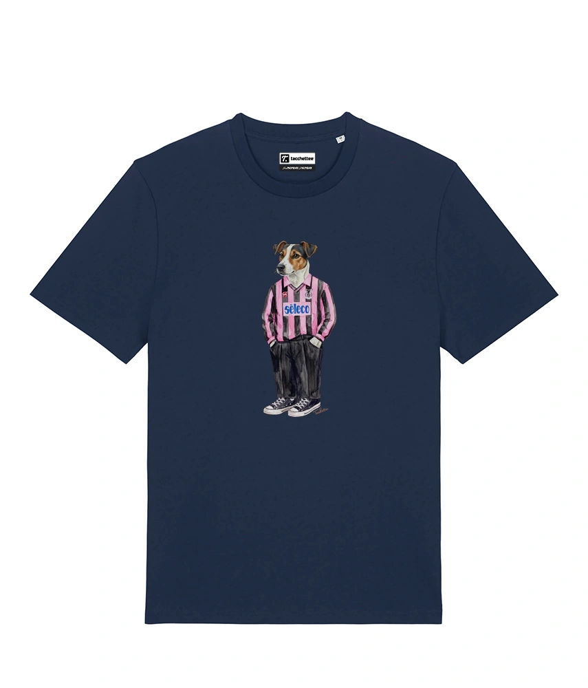 IL JACK RUSSELL CALCIATORE T-shirt - Blu Navy - Rosanero