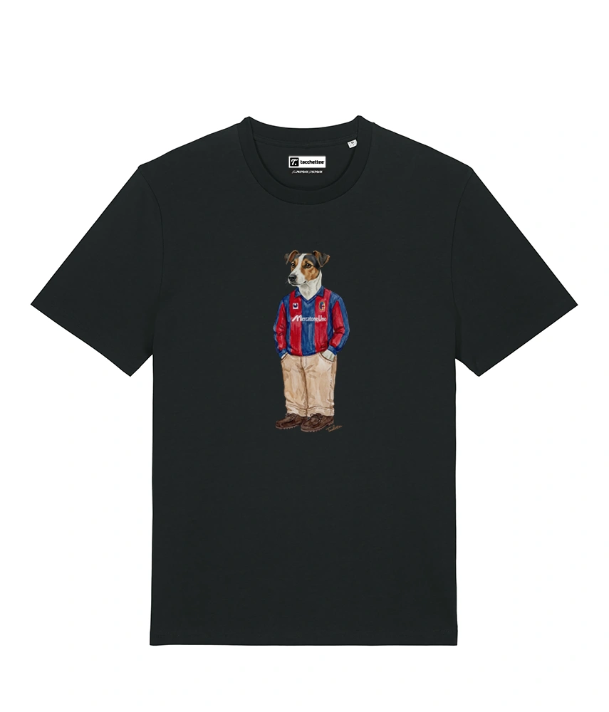 IL JACK RUSSELL CALCIATORE T-shirt - Nero - Felsineo