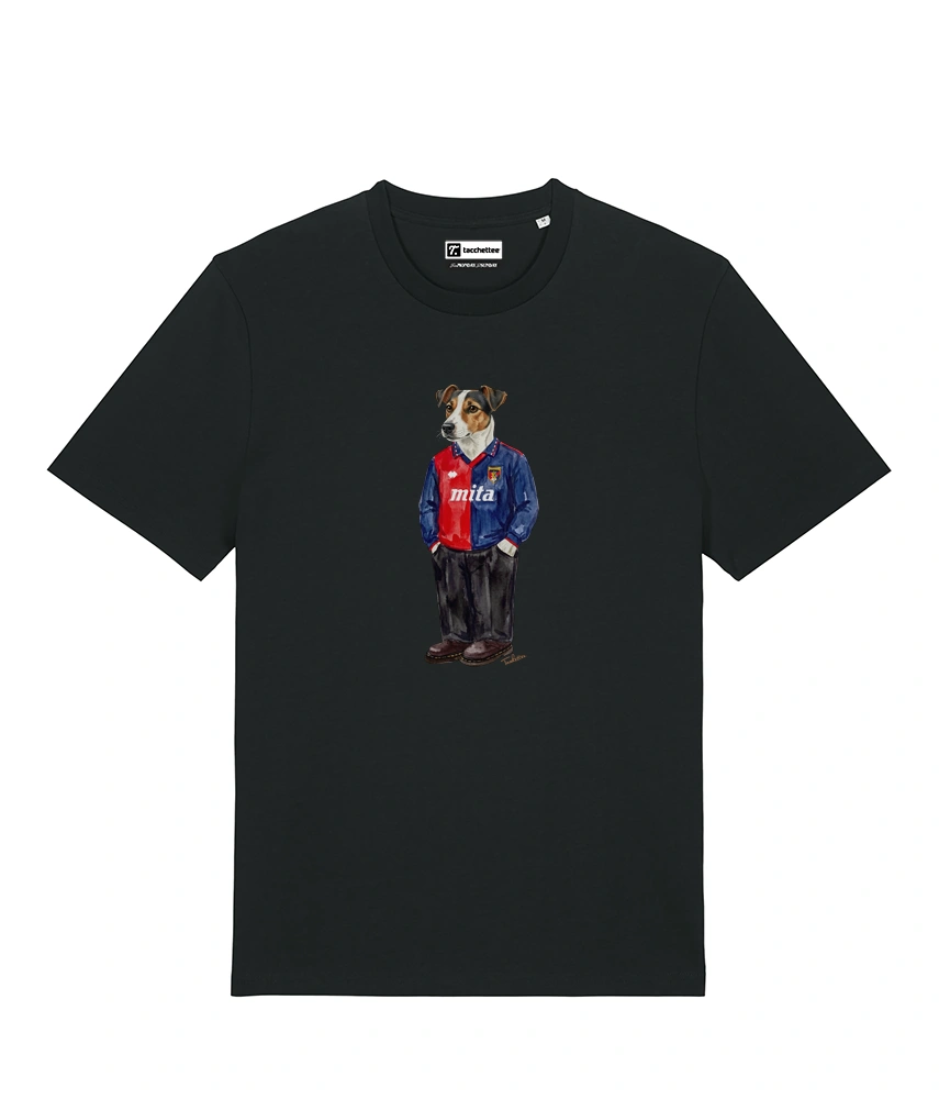IL JACK RUSSELL CALCIATORE T-shirt - Nero - Grifo