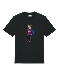 IL JACK RUSSELL CALCIATORE T-shirt - Nero - Grifo