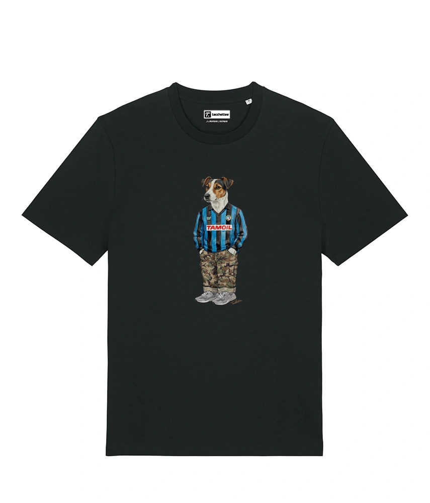 IL JACK RUSSELL CALCIATORE T-shirt - Nero - Orobico