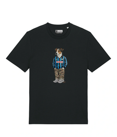 IL JACK RUSSELL CALCIATORE T-shirt - Nero - Orobico
