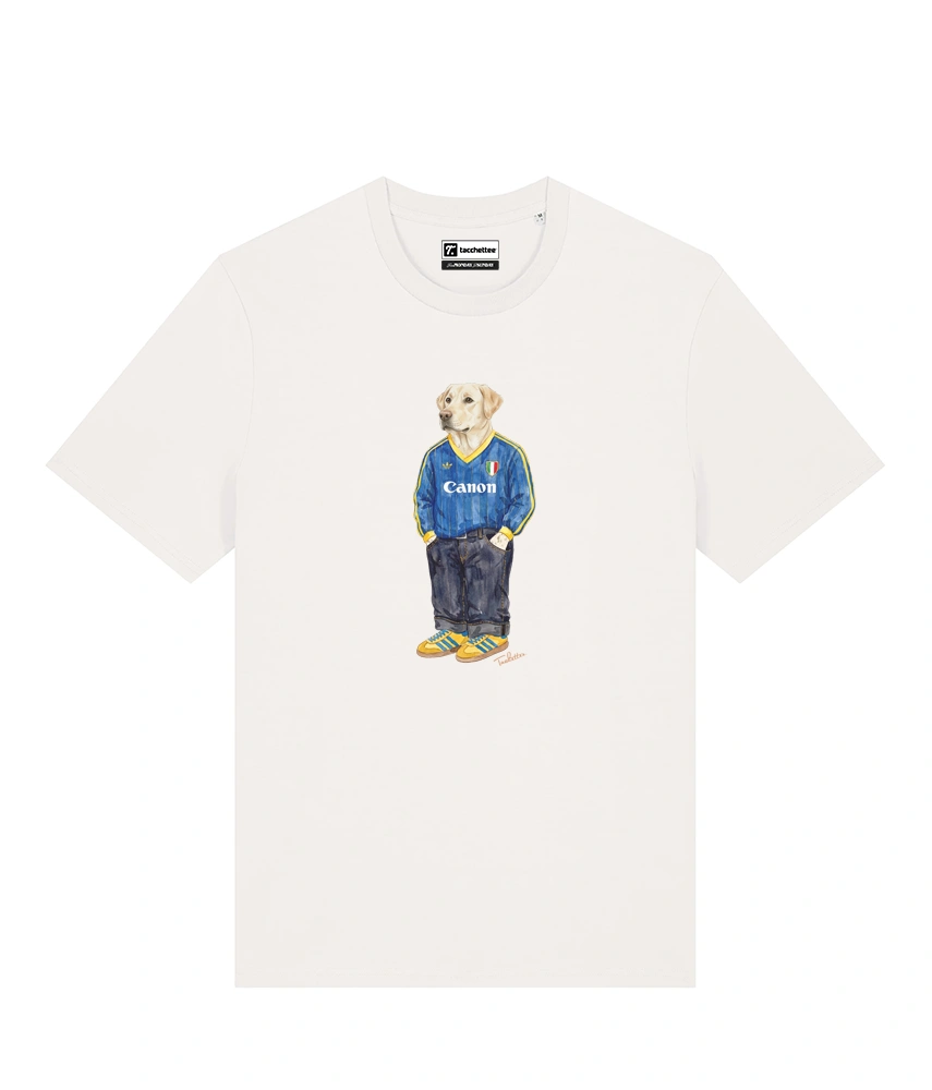 IL LABRADOR CALCIATORE T-shirt - Off White - Buteo