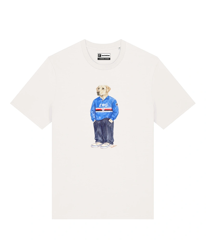 IL LABRADOR CALCIATORE T-shirt - Off White - Doriano