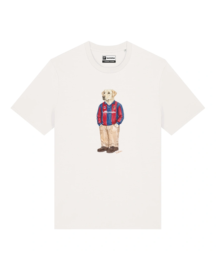 IL LABRADOR CALCIATORE T-shirt - Off White - Felsineo
