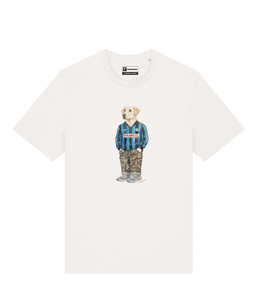 IL LABRADOR CALCIATORE T-shirt - Off White - Orobico
