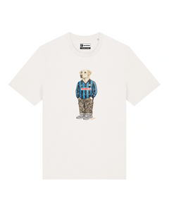 IL LABRADOR CALCIATORE T-shirt - Off White - Orobico
