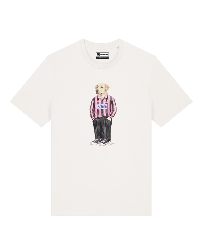 IL LABRADOR CALCIATORE T-shirt - Off White - Rosanero