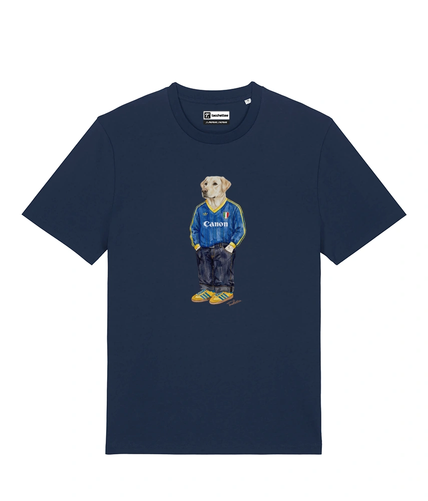 IL LABRADOR CALCIATORE T-shirt - Blu Navy - Buteo