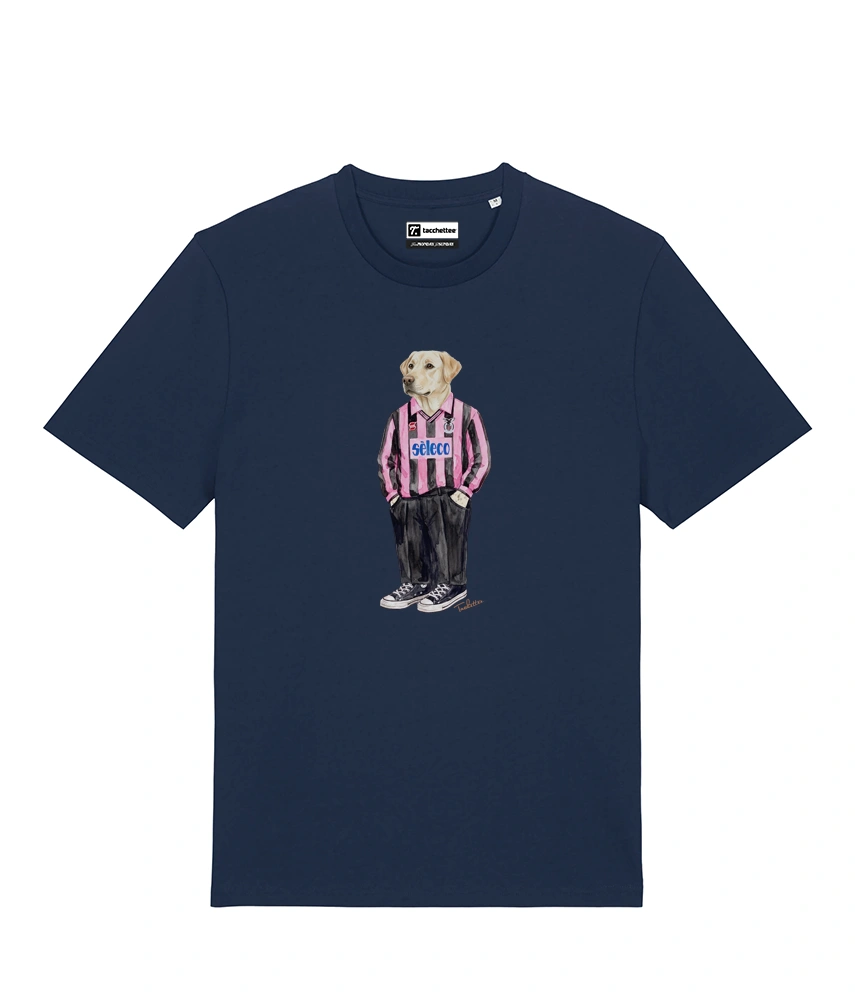IL LABRADOR CALCIATORE T-shirt - Blu Navy - Rosanero