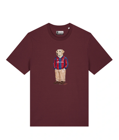 IL LABRADOR CALCIATORE T-shirt - Borgogna - Felsineo