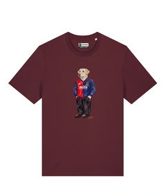 IL LABRADOR CALCIATORE T-shirt - Borgogna - Grifo
