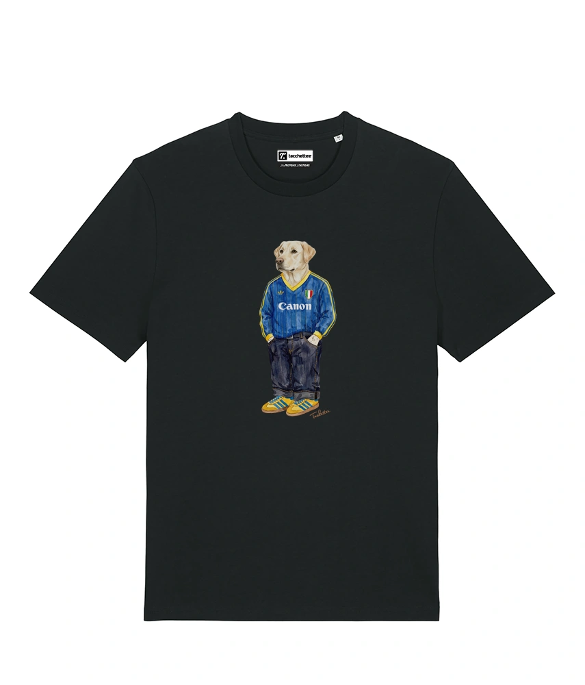 IL LABRADOR CALCIATORE T-shirt - Nero - Buteo