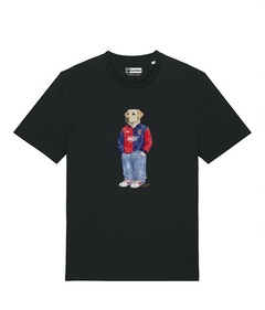 IL LABRADOR CALCIATORE T-shirt - Nero - Casteddu