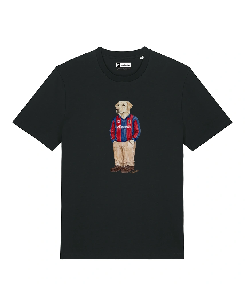 IL LABRADOR CALCIATORE T-shirt - Nero - Felsineo