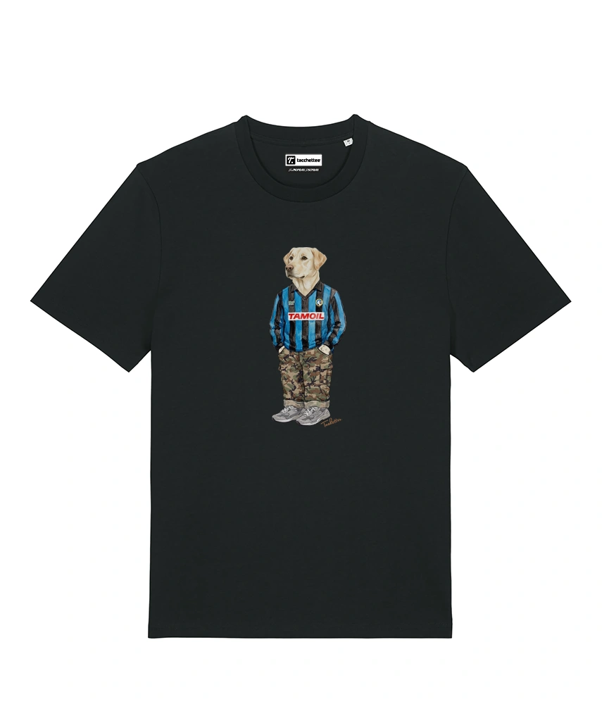 IL LABRADOR CALCIATORE T-shirt - Nero - Orobico
