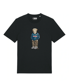 IL LABRADOR CALCIATORE T-shirt - Nero - Orobico