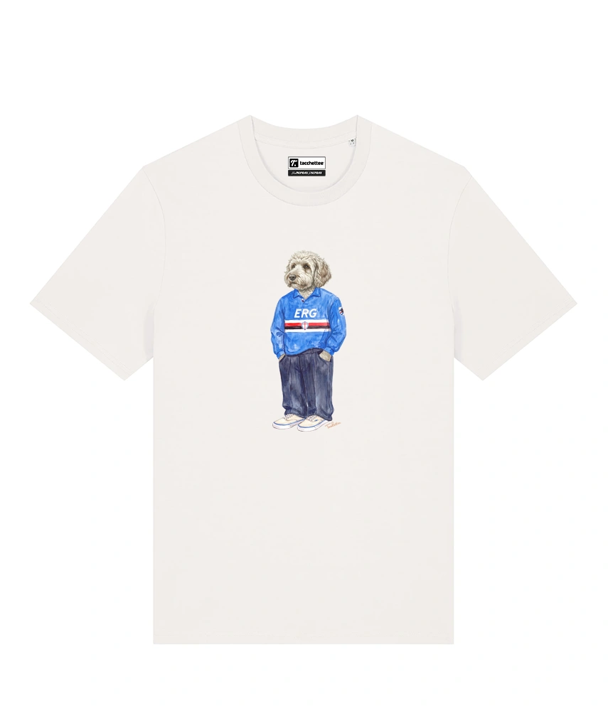 IL LAGOTTO CALCIATORE T-shirt - Off White - Doriano