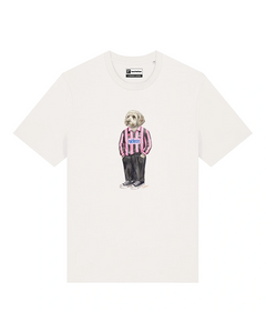 IL LAGOTTO CALCIATORE T-shirt - Off White - Rosanero