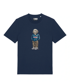 IL LAGOTTO CALCIATORE T-shirt - Blu Navy - Orobico